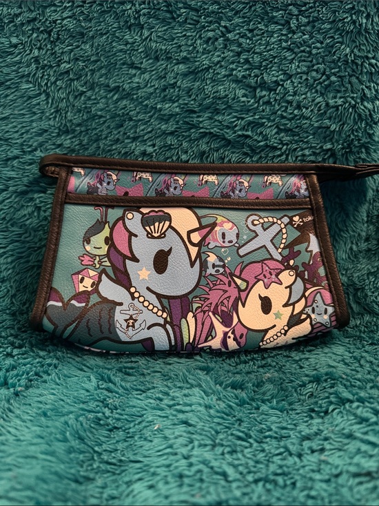 tokidoki Handbags - Hot Topic Tokidoki Mermicorno Cosmetic Bag